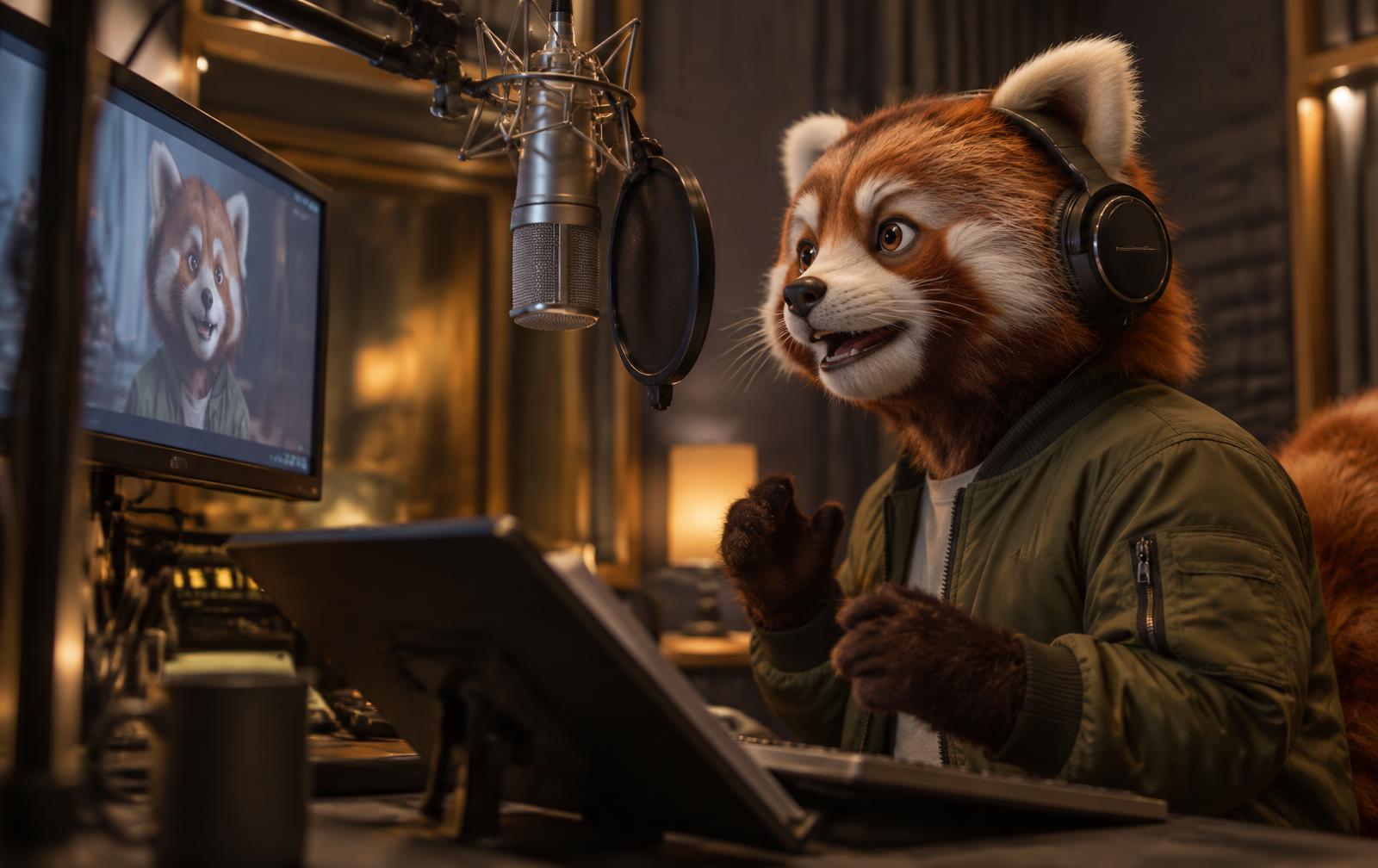 Loop performing in a localization booth